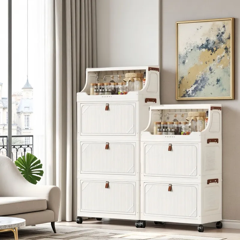 Multi Layer Foldable Storage Cabinet - Product Details